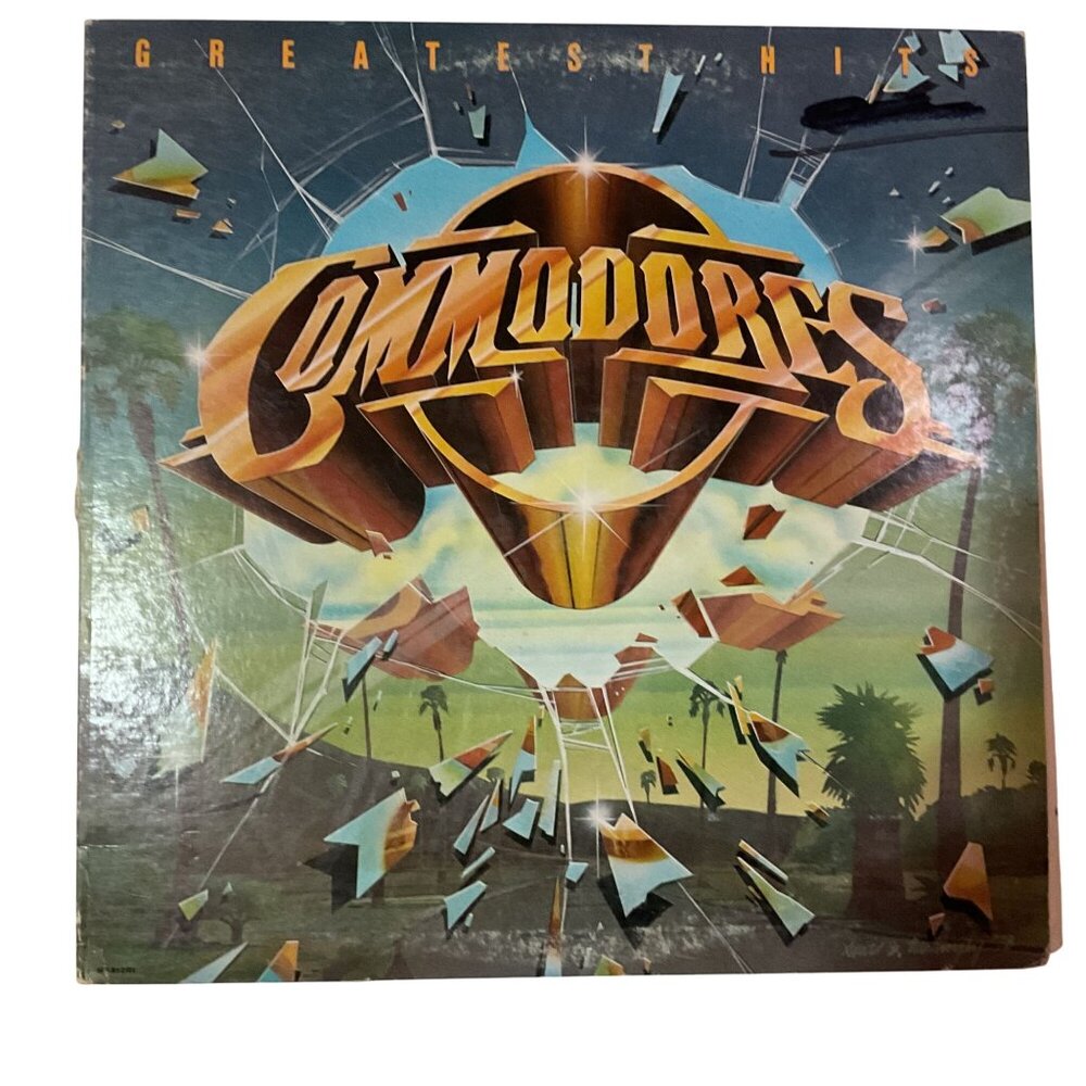 Commodores Greatest Hits Vinyl LP Motown 1974 Funk Groove